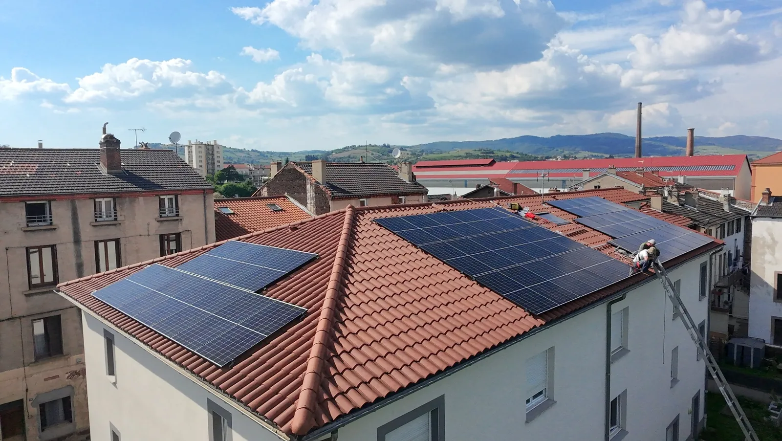 Installation de 24kWc pour une association ASL à Saint-Chamond